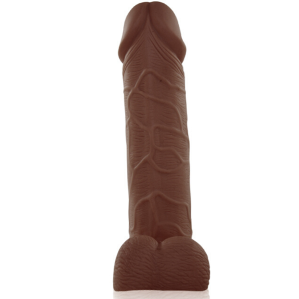 Penis Real Peter Love Marrom 18x3,5cm - Sexshop