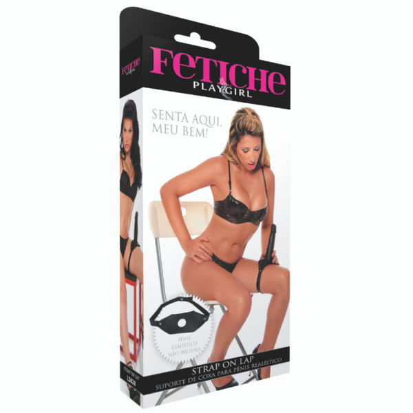 Strap On Lap - Suporte de coxa para pênis realístico - Sexshop