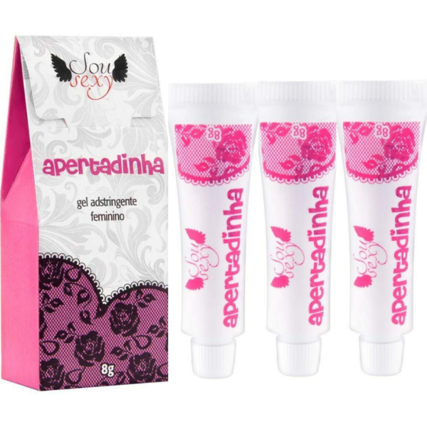 Kit 03 Apertadinha Gel Adstringente Sempre Virgem 8g SouSexy