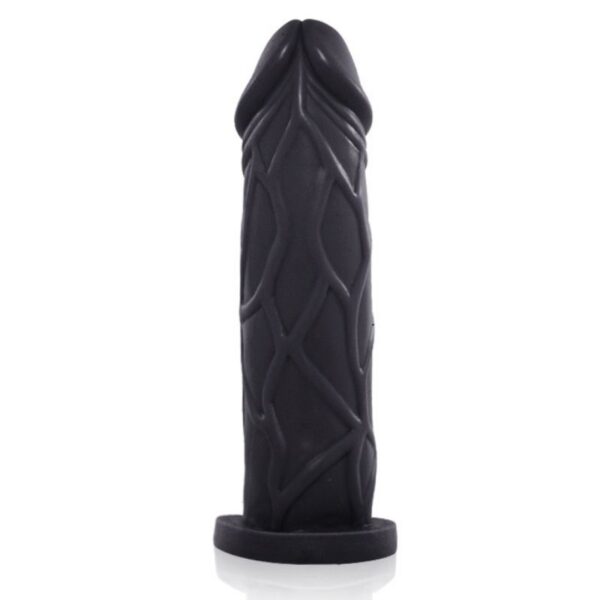 Pênis Real Peter com Cinta Sarado Preto 16x3,5cm - Sexshop