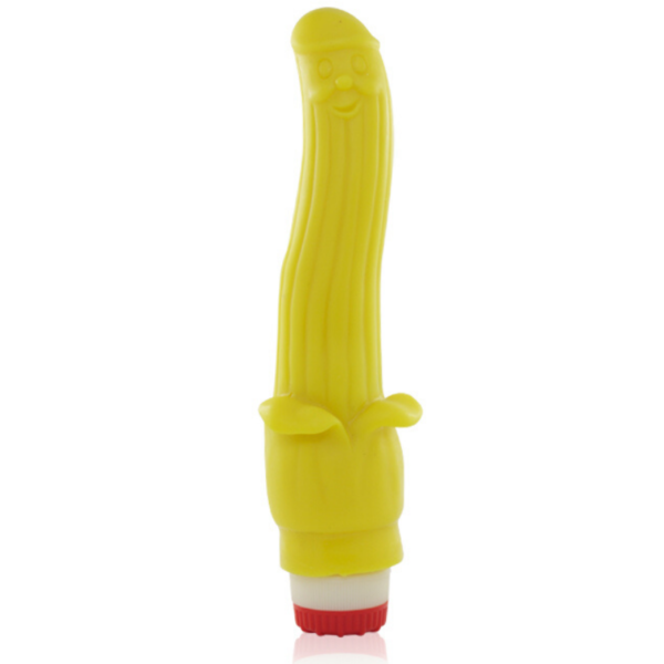 Real Peter Vibrador Banana - 19,5 x 3,5 cm - Sex Shop