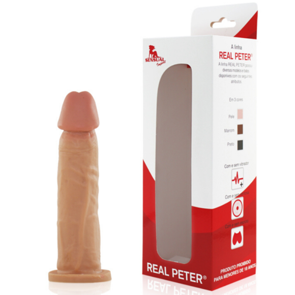 Pênis Real Peter Boss - 4x18cm - Sex Shop