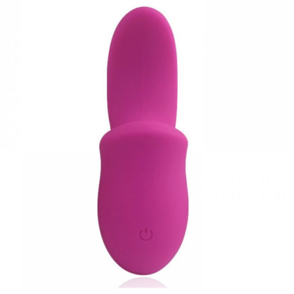 Vibrador Recarregável Formato Língua com 10 Modos de Vibração - APHRODISIA PLEASANT TONGUE - Sexshop