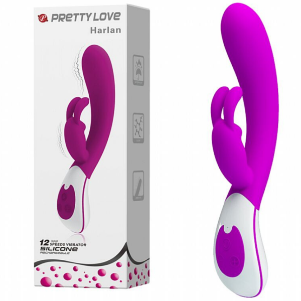 Vibrador Ponto G Harlan 12 velocidades - Pretty Love - Sex shop