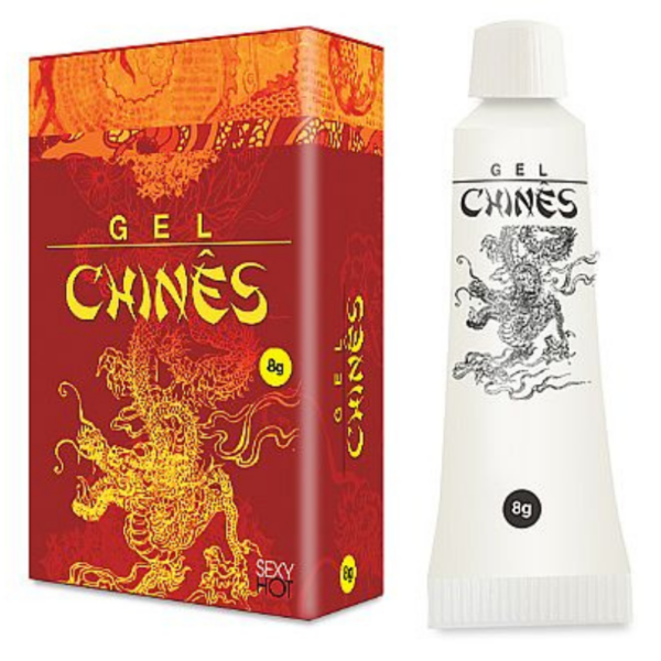 Gel Chinês 8 gramas bisnaga - Sexshop