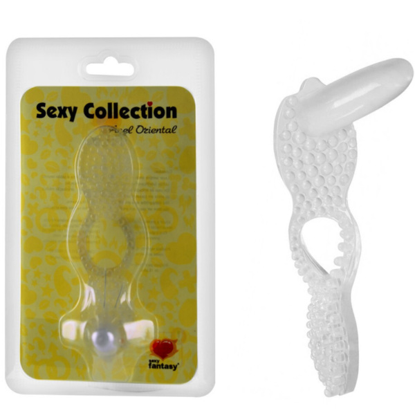 Anel Estimulador Duplo com Plug SexyFantasy - Sex shop