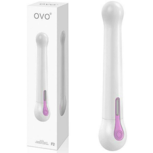 Vibrador, F2 - White Pink - OVO LifeStyle - Sex shop