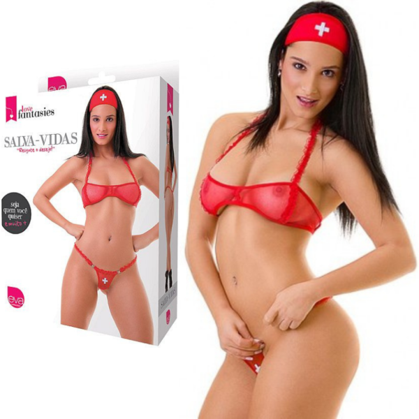 Mini Fantasia Salva Vidas - Sexshop