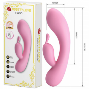 Vibrador Clitoriano e Massageador Duplo Hugo - Pretty Love - Sexshop