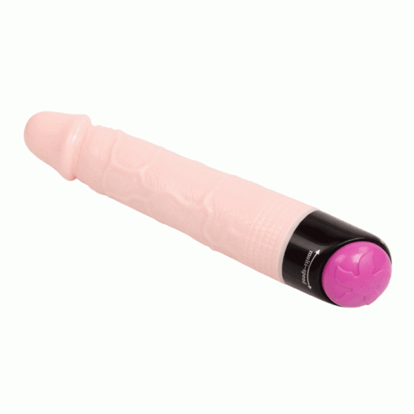 Pênis rotativo multivelocidade com vibração - Sexshop