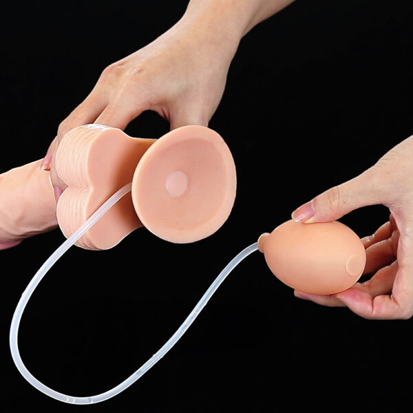 Pênis Realística Macia 20,4 cm Ejaculador - LOVETOY CUMMING SOFTEE - Sexshop