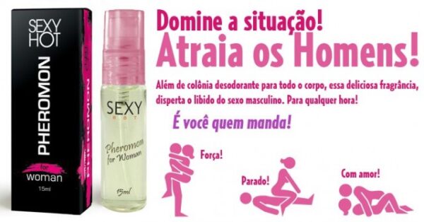 Perfume Afrodisíaco Pheromon For Woman Atraia Os Homens - Sexshop