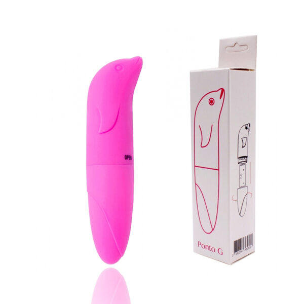 Vibrador Ponto G com Formato Golfinho - Sexy shop