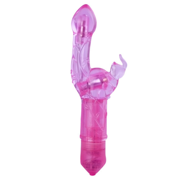 Vibrador Ponto G com Estimulador Coelho com 10 Modos de Vibração - APHRODISIA G TICKLE STIMULATOR - Sex shop