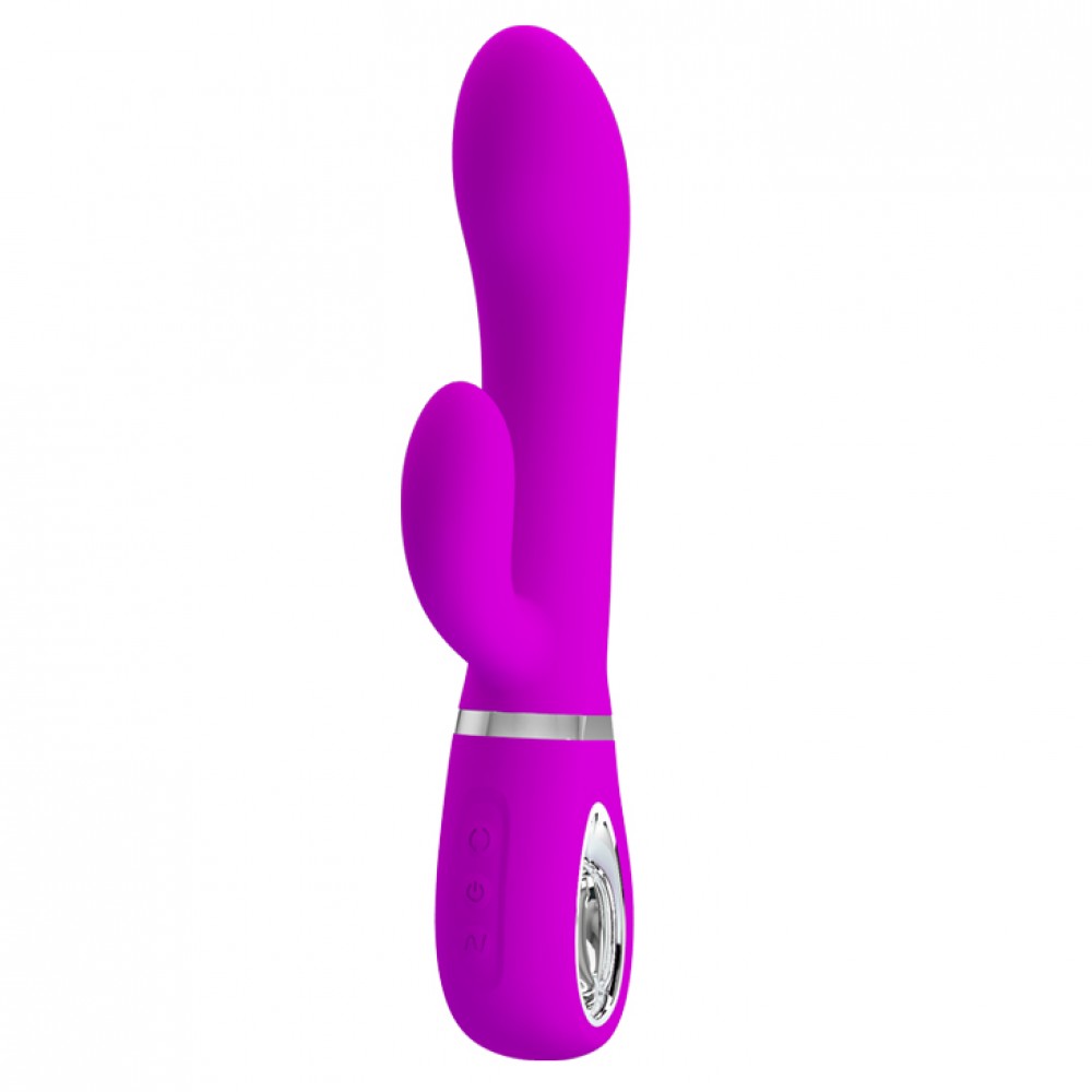 Vibrador Rotativo Recarregável com 12 Modos de Rotação e 4 Modos de Vibração - PRETTY LOVE TERNENCE - Sexyshop