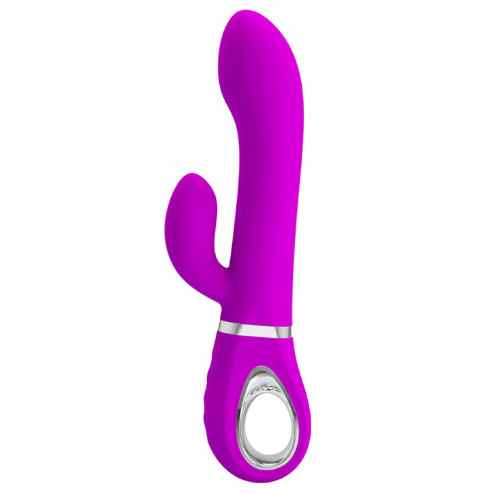 Vibrador Rotativo Recarregável com 12 Modos de Rotação e 4 Modos de Vibração - PRETTY LOVE TERNENCE - Sexyshop
