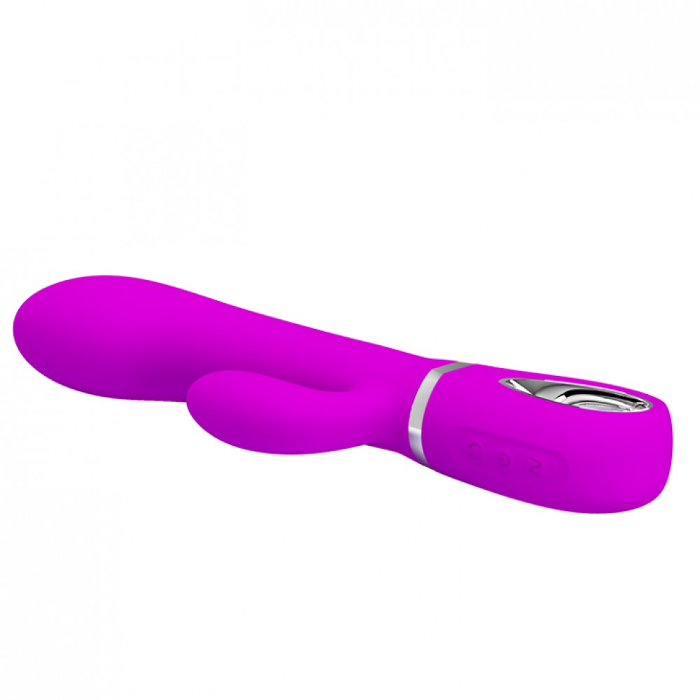 Vibrador Rotativo Recarregável com 12 Modos de Rotação e 4 Modos de Vibração - PRETTY LOVE TERNENCE - Sexyshop