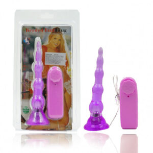 Plug Anal em Jelly com Esferas de Diâmetro Gradativo e Vibração Multivelocidade - Sexyshop