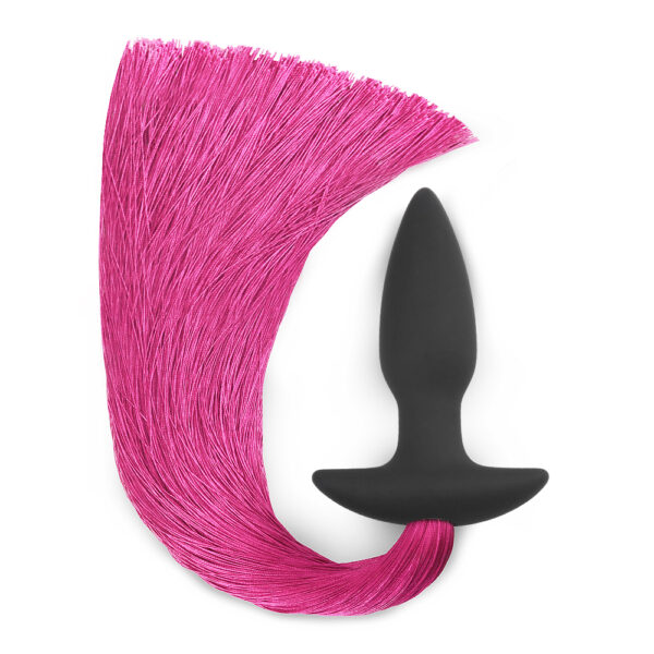 Plug Anal com Cauda Longa - LOVETOY SILICONE ANAL PLUG WITH PONY TAIL - Sexshop