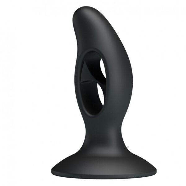 Plug Anal Curvado com Sistema de Contração e Expansão - FABULOUS CONTRACTION AND EXPANSION - Sex shop