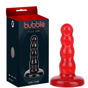 Plug anal bolinhas Vermelho - Sexy shop