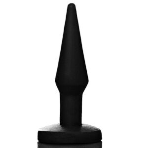 Plug anal pequeno cônico - Preto - Sex shop