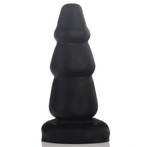 Plug Anal Proteus - 12 x 4 cm na cor preta - Sexshop