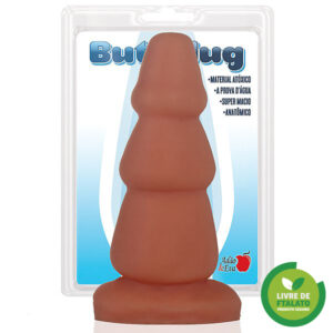 Plug Anal Proteus - 12 x 4 cm na cor pele