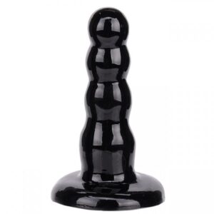 Plug anal bolinhas Preto - Sex shop
