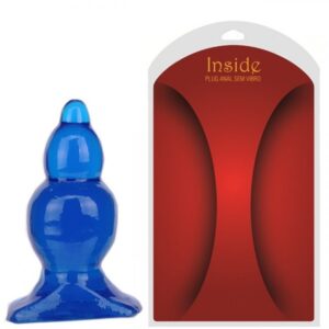 Plug anal de penetração Gradual Azul - Sexshop