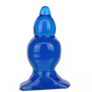 Plug anal de penetração Gradual Azul - Sexshop