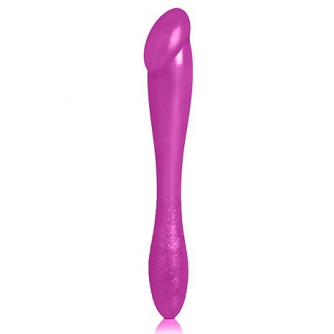 Plug Anal Double em silicone Rosa - Sex shop