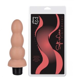 Plug Anal Ondulado com Vibrador - Sexyshop