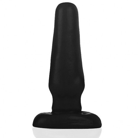 Plug Anal Triton - 12,5 x 3,5 cm na cor preta