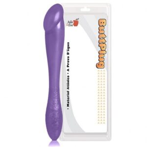 Plug Anal Double 19cm em silicone na cor Lilás - Sex shop