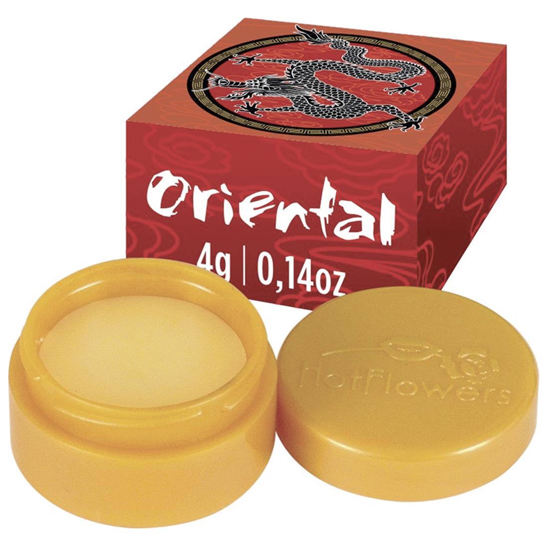 Pomada Intima Oriental 4g Hot Flowers - Sexshop