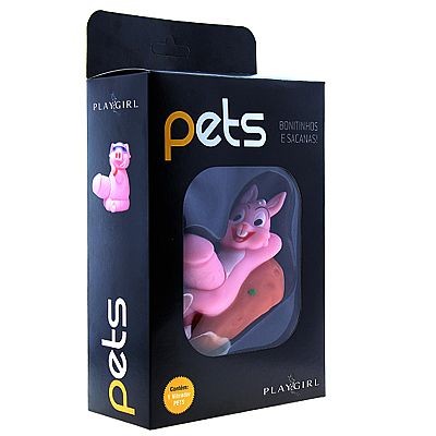 Porta Vibrador no formato COELHINHO PETS - Sex shop