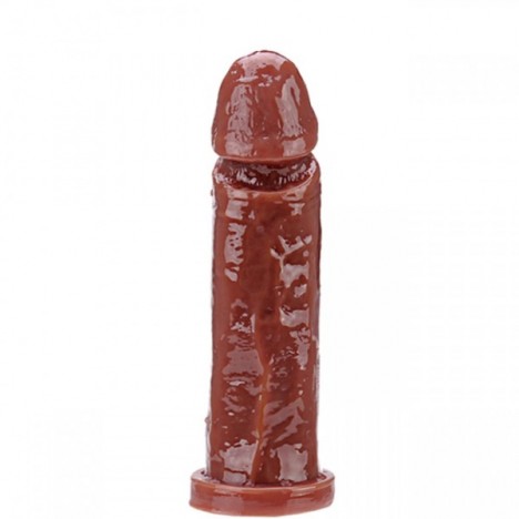 Pênis Realístico com aroma de chocolate 17x4 - Sexshop
