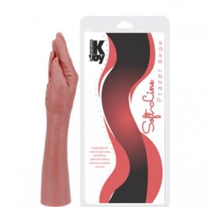 Fisting penetrável forma de mão aberta marrom - Sexshop