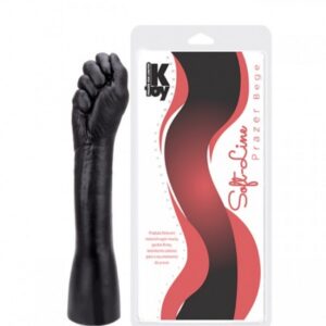 Fisting Penetrável forma de mão Fechada preta - Sexshop