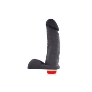 Pênis Real Peter vibrador e Escroto ideal Preto - 4x16cm - Sex Shop