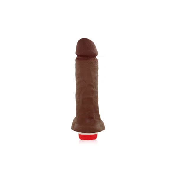 Pênis Real Peter vibrador Marrom - 4 x 16 cm - Sexshop