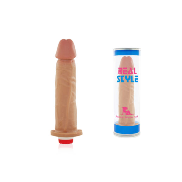 Pênis Real Peter vibrador Boss - 4 x 18 cm