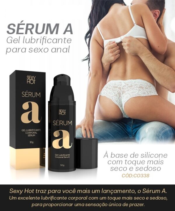 Lubrificante Sérum A Corporal - Sexy Hot - Sex shop