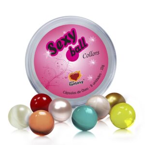 SexyBalls Collors Kit 8 bolinhas SexyFantasy - Sexshop