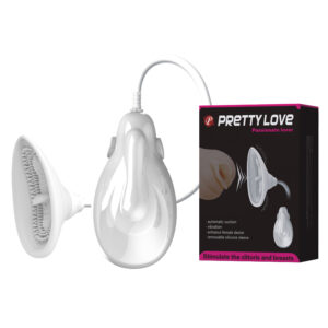 Estimulador Vaginal, com Sucção em Silicone - PRETTY LOVE PASSIONATE LOVER - Sexshop