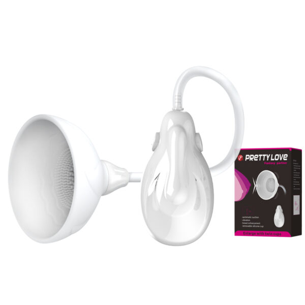 Estimulador com Sucção, para Seios em Silicone - PRETTY LOVE FANTASY PARTNER - Sexshop