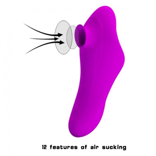 Estimulador Feminino, com 12 Modos de Sucção - PRETTY LOVE MAGIC FISH - Sexshop