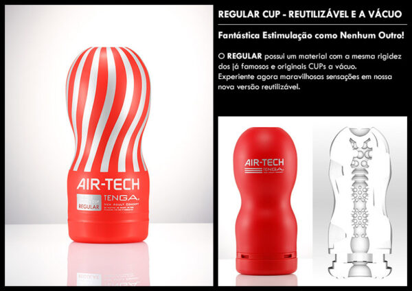 Masturbador Tenga RED Air-Tech - Regular - Sexshop