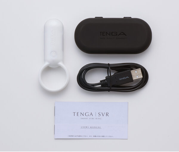 Anel Peniano TENGA SVR - Smart Vibe Ring White - Sex shop